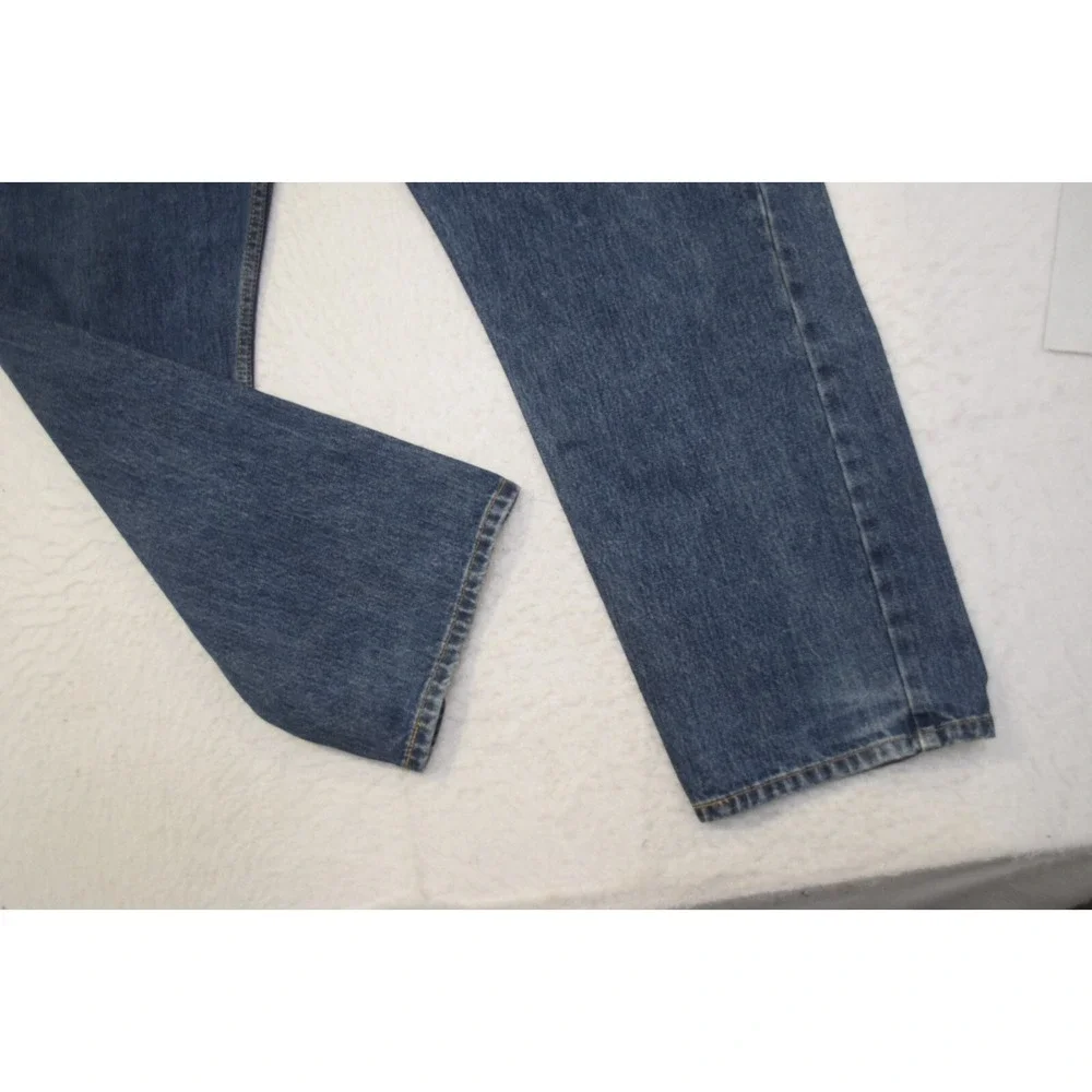 Levi's 505 Regular Fit Straight Leg Denim Blue Jeans Mens Size 42‎ x 30